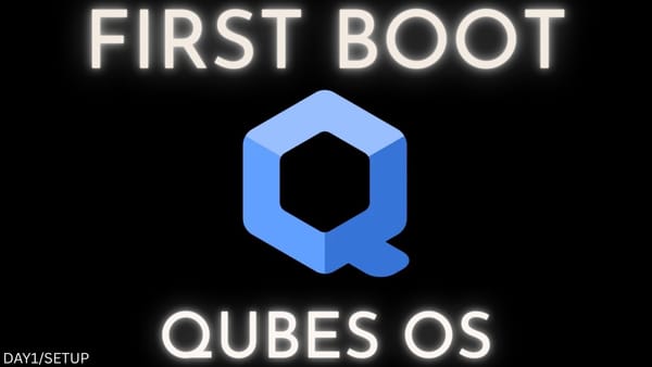 YouTube - Qubes OS First Boot – Wi-Fi, Updates, TOR, & Videos