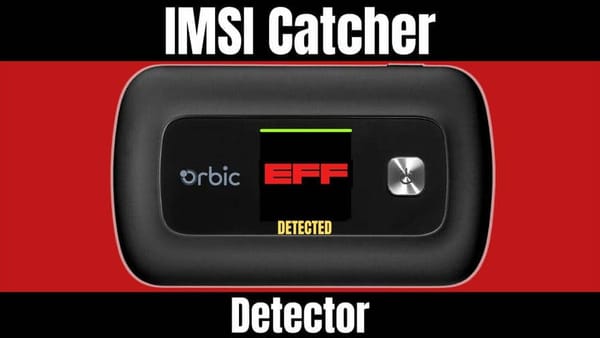 YouTube - How to Detect Stingray IMSI Catchers (EFF Rayhunter Setup Guide)