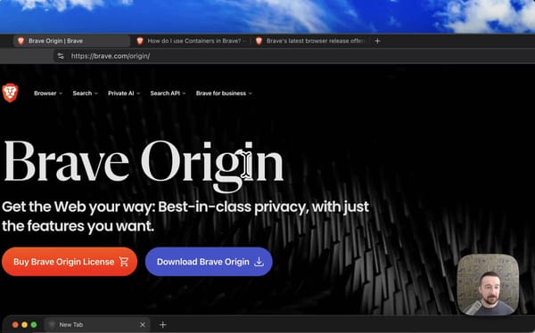Some new things about Brave Browser
